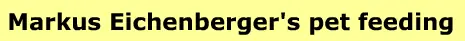 Markus Eichenberger's pet feeding logo