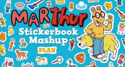 Marthur Stickerbook Mashup logo