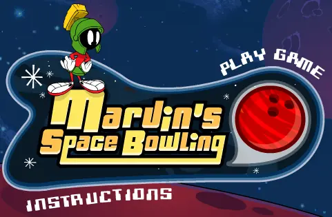 Marvin's Space Bowling logo