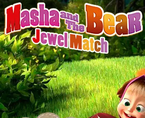 Masha and The Bear: Jewel Match logo
