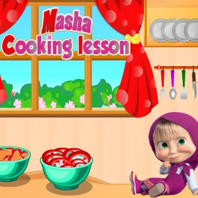 Masha Cooking Lesson logo