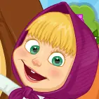 Masha & The Bear Summer Fun logo