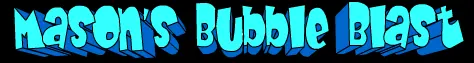 Mason's Bubble Blast logo