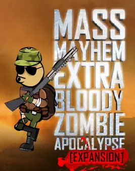 Mass Mayhem - Extra Bloody Zombie Apocalypse Expansion logo