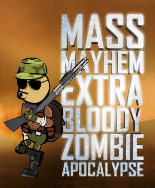 Mass Mayhem - Extra Bloody Zombie Apocalypse logo