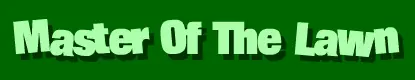 Master of the Lawn logo
