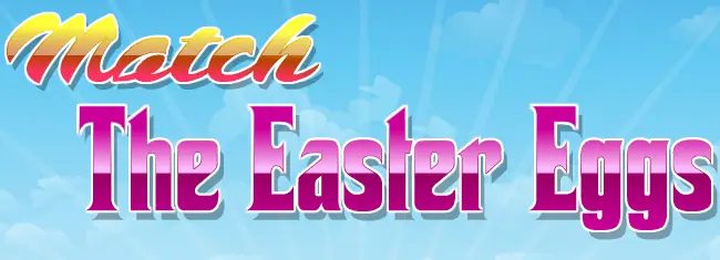 Match the Easter Eggs logo
