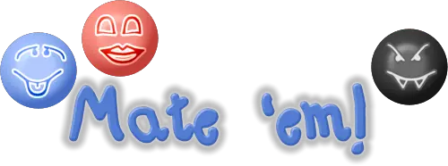 Mate 'Em! logo