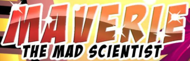 Maverie the Mad Scientist logo