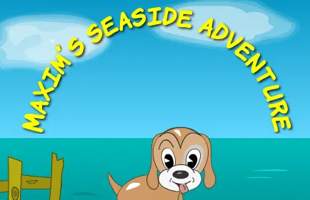 Maxim's Seaside Adventure logo