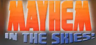 Mayhem in the Skies! logo