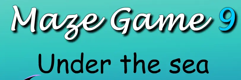 Maze Game 9 - Under the sea logo