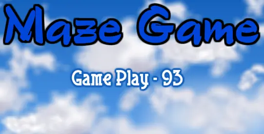 Maze Game - 93 logo