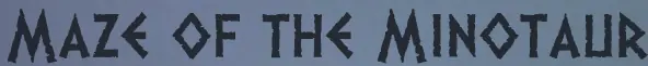 Maze Of The Minotaur logo