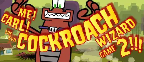 Me! Carl! The Evil Cockroach Wizard Game 2!!! logo