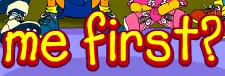 Me First? logo