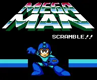 Mega Man Scramble!! logo