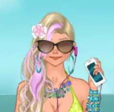 Mega Summer Dress Up Game logo
