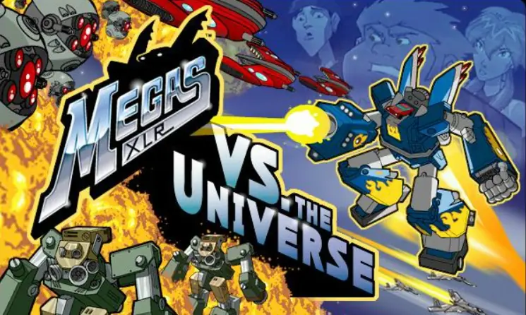 Megas XLR: Megas XLR VS. the Universe logo