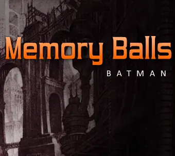 Memory Balls Batman logo