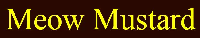 Meow Mustard logo