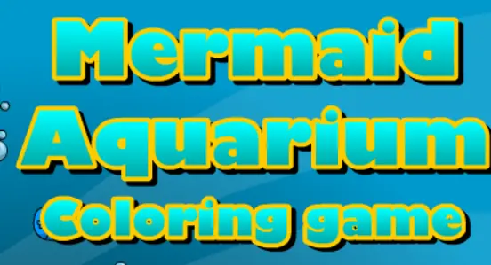 Mermaid Aquarium Coloring game logo