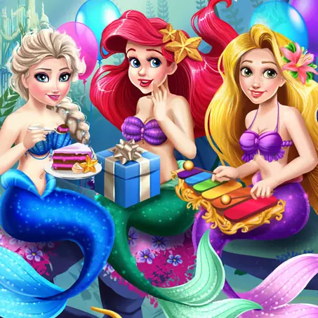 Mermaid Birthday Party logo