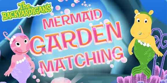Mermaid Garden Matching logo