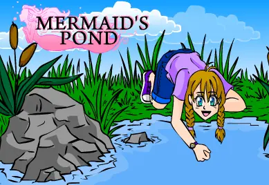 Mermaid Pond Scene Creation Game logo
