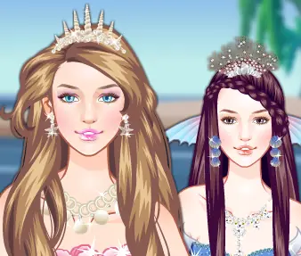 Mermaid Princess Hair Styles logo