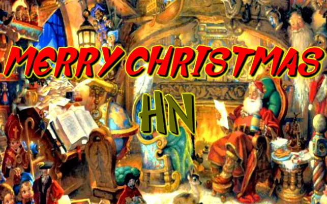 Merry Christmas HN logo