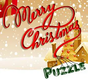 Merry Christmas Puzzle logo