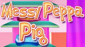 Messy Peppa Pig logo