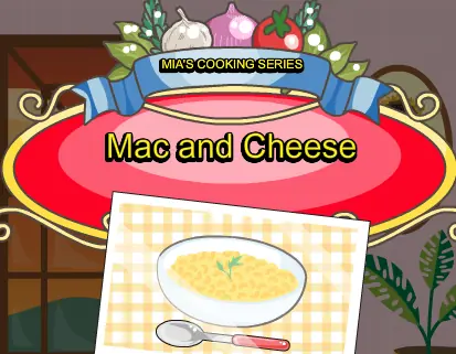 Mia Cooking Mac and Cheese logo