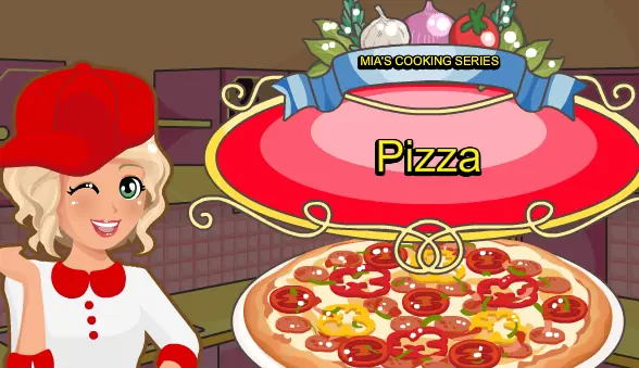 Mia Cooking Pizza logo