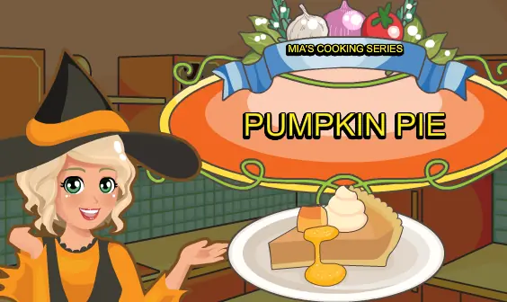 Mia Cooking Pumpkin Pie logo