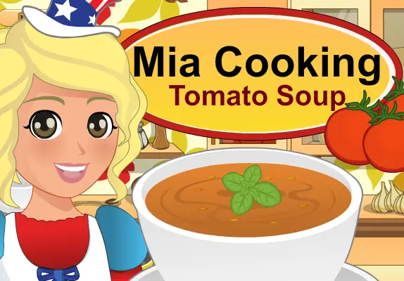 Mia Cooking Tomato Soup logo