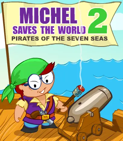 Michel Saves the World 2: Pirates of the Seven Seas logo