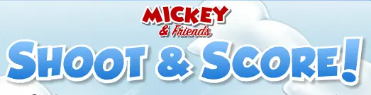 Mickey and Friends: Shoot and Score! logo