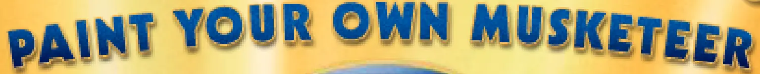 Mickey, Donald and Goofy: The Three Musketeers - Paint Your Own Musketeer logo