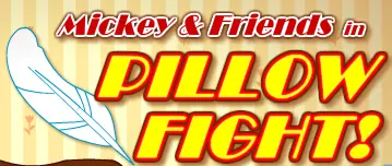 Mickey & Friends in Pillow Fight! logo