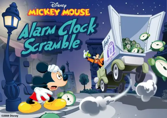 Mickey Mouse: Alarm Clock Scramble logo