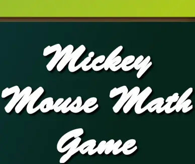 Mickey Mouse Math Game logo