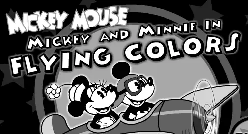 Mickey Mouse: Mickey and Minnie in Flying Colors logo