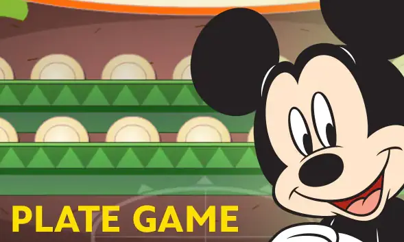 Mickey Mouse - Plate Game logo