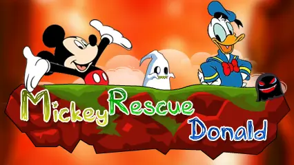 Mickey Rescue Donald logo