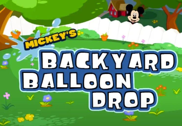 Mickey's Backyard Balloon Drop logo