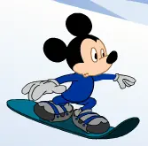 Mickey Snowboard logo