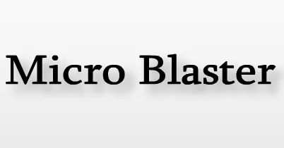 Micro Blaster logo
