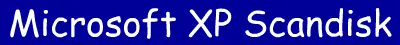 Microsoft XP Scandisk logo